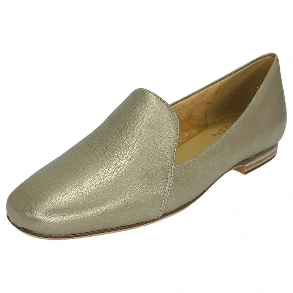 Naturalizer Emiline Zinc Metallic Womens Loafers Size 6.5M - Picture 2 of 12